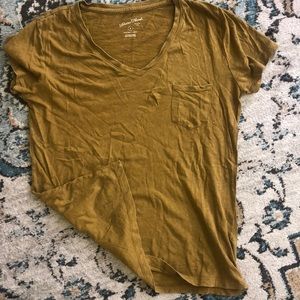 Mustard Pocket-Tee